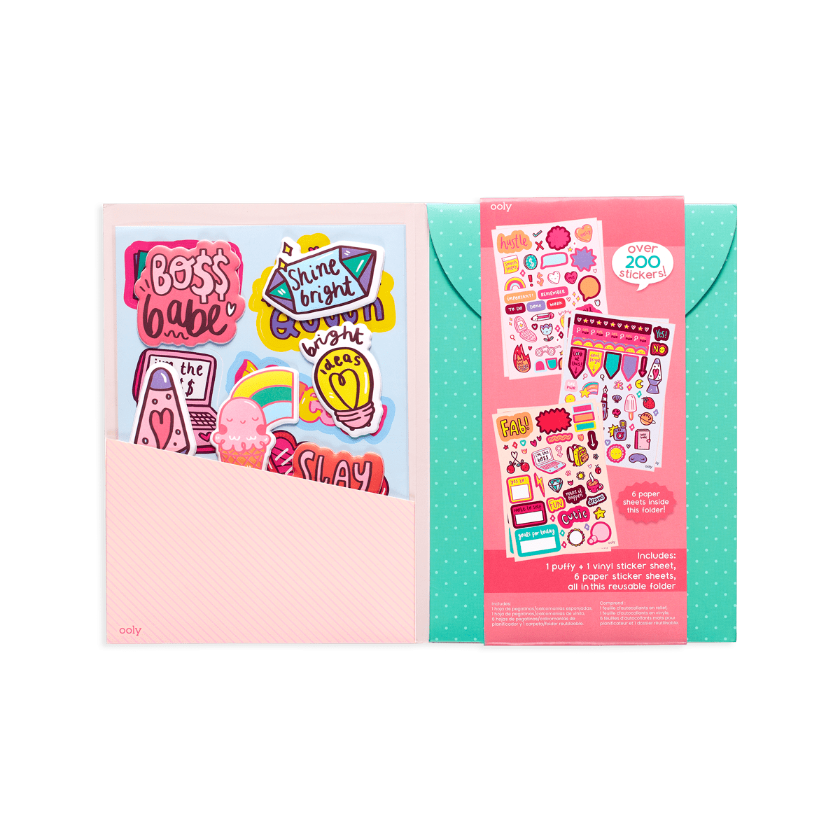 OOLY Sticker Stash - Girl Boss by OOLY