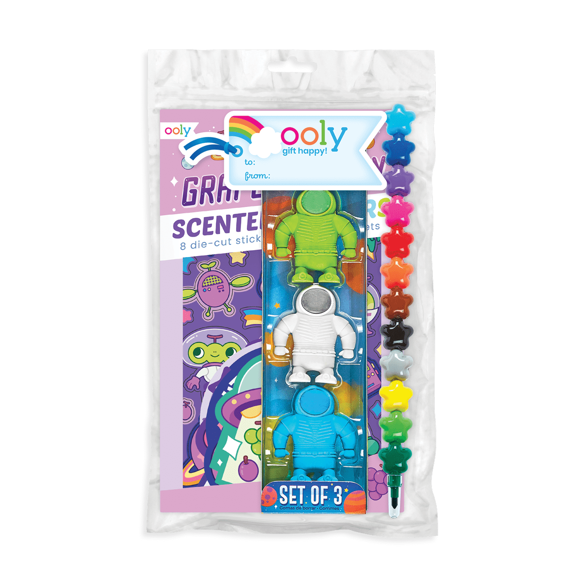 OOLY Galaxy Astronauts Happy Pack by OOLY