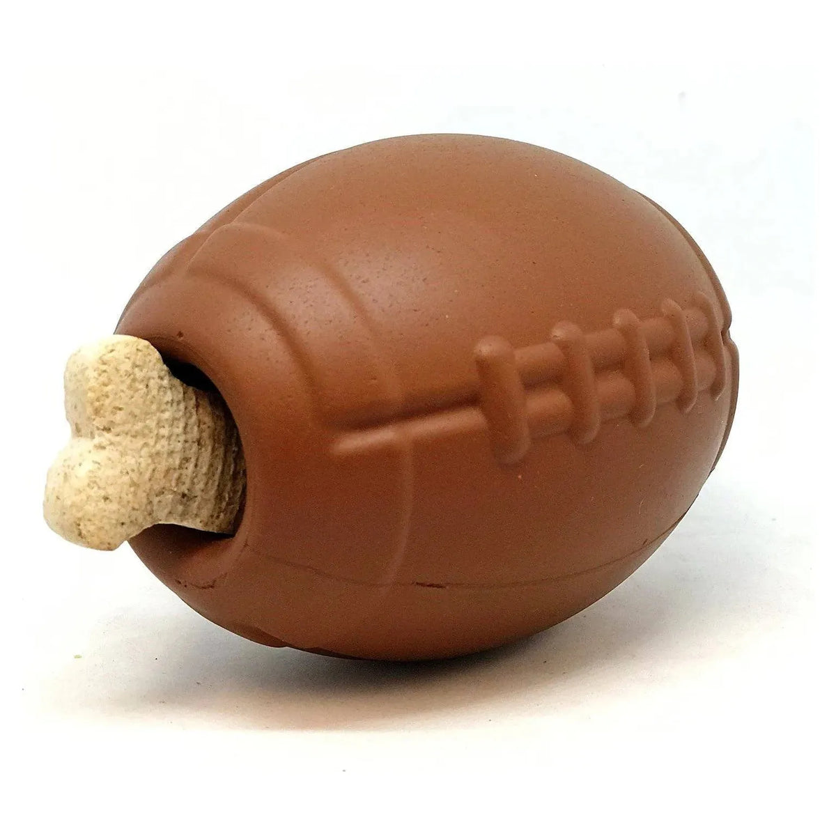 SodaPup/True Dogs, LLC Large Football Toy Football Durable Rubber Chew Toy and Treat Dispenser by SodaPup/True Dogs, LLC
