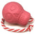 SodaPup/True Dogs, LLC LARGE PINK SKULL REWARD USA-K9 Skull Durable Rubber Chew Toy, Treat Dispenser, Reward Toy, Tug Toy, and Retrieving Toy - Pink by SodaPup/True Dogs, LLC