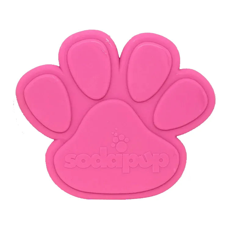 SodaPup/True Dogs, LLC Paw Print Nylon Toy - Pink Paw Print Ultra Durable Nylon Dog Chew Toy by SodaPup/True Dogs, LLC