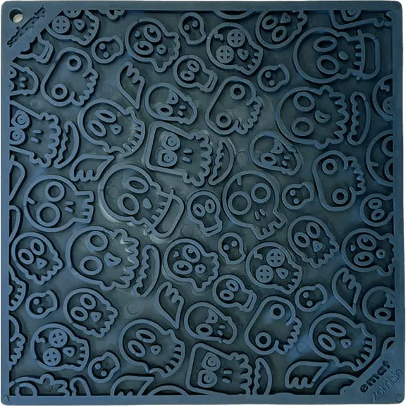 SodaPup/True Dogs, LLC Zombie E-Mat - Orange Zombie Design Emat Enrichment Lick Mat by SodaPup/True Dogs, LLC