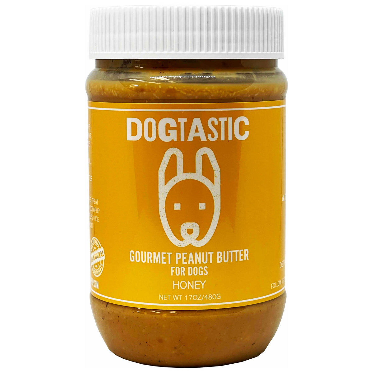 SodaPup/True Dogs, LLC Peanut Butter - Honey Dogtastic Gourmet Peanut Butter for Dogs - Honey Flavor by SodaPup/True Dogs, LLC