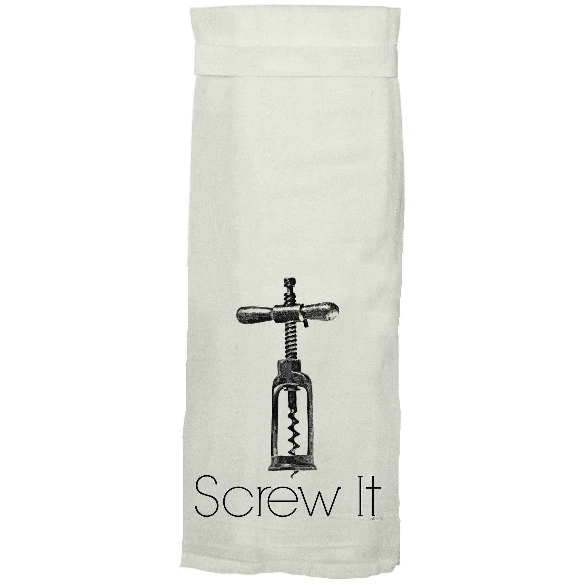 Twisted Wares Let's Get Baked Flour Sack Hang Tight Towel