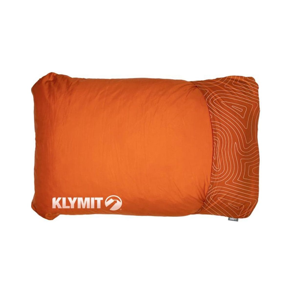 Klymit Orange - Large Drift Camp Pillow by Klymit
