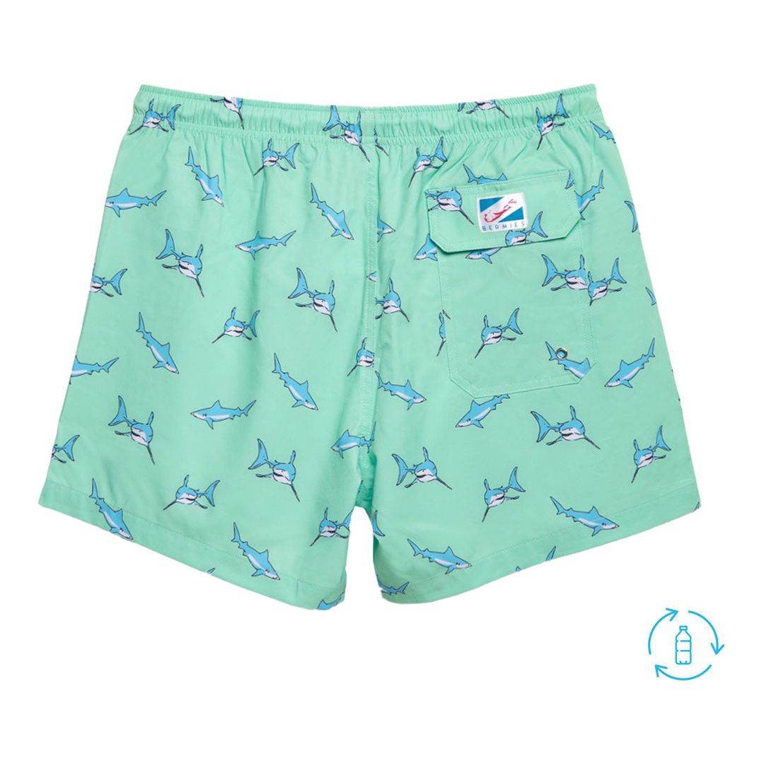 Green Shark UPF 50+ Water Repellent Shorts