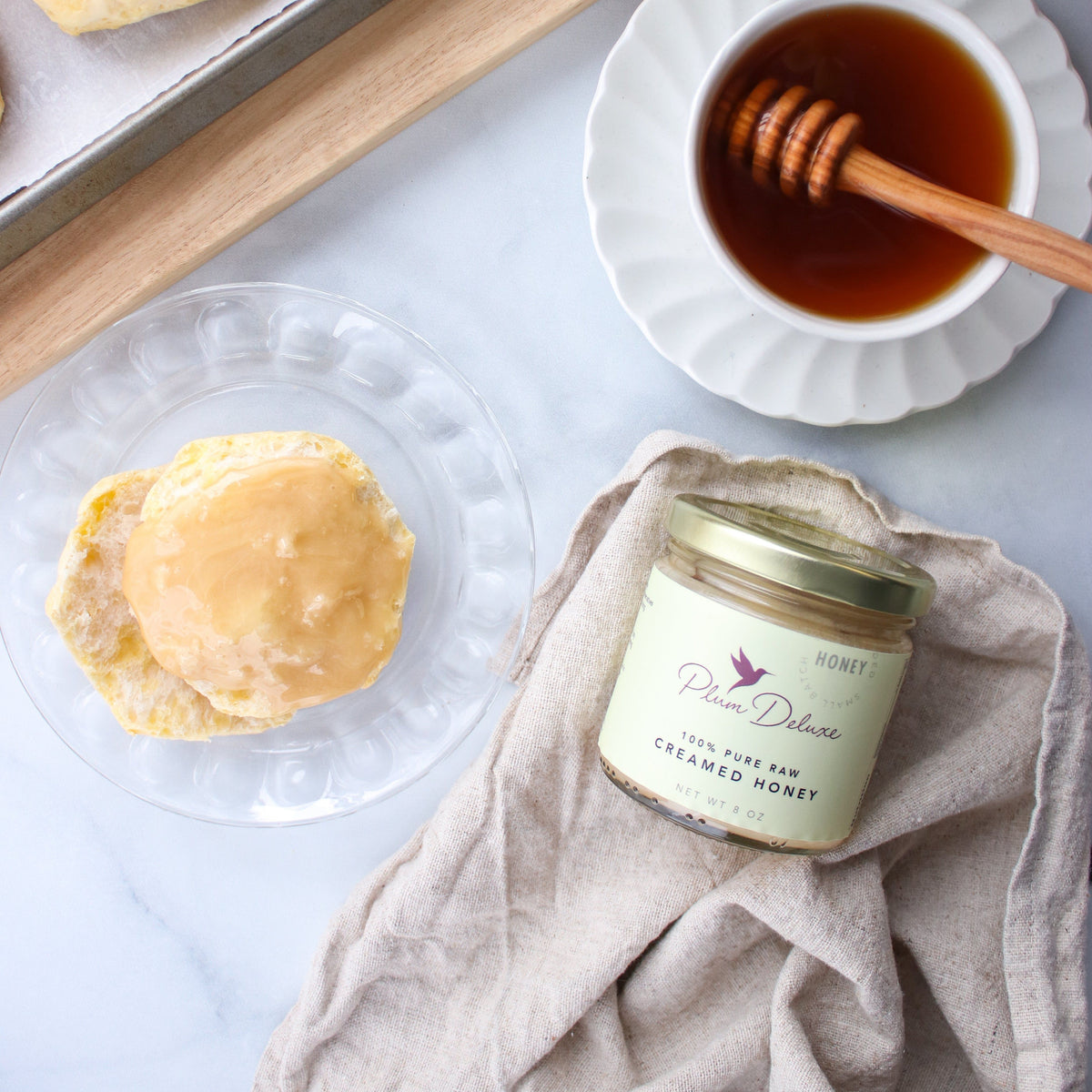 Raw Creamed Honey by Plum Deluxe Tea