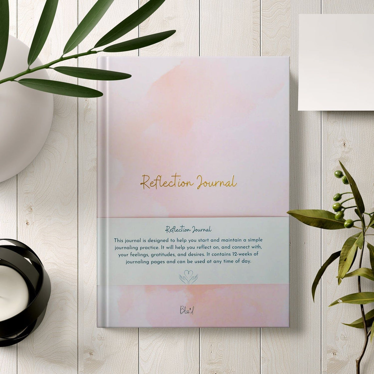 Anytime Reflection Journal: A 5-Minute Gratitude Journal by Bliss&#39;d Co