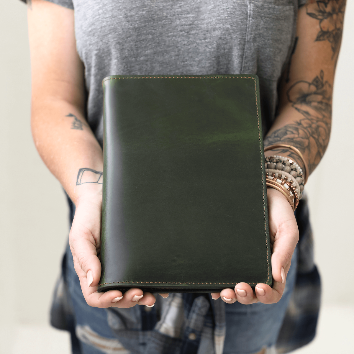 Leather Steno Pad by Lifetime Leather Co