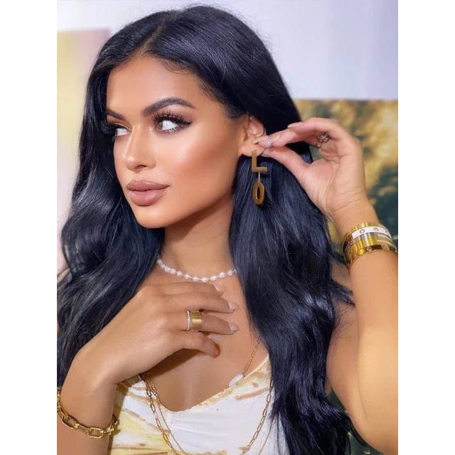 B.Tiff New York (Retail) Gold ERloveG B.Tiff Gold Love Earrings by B.Tiff New York (Retail)