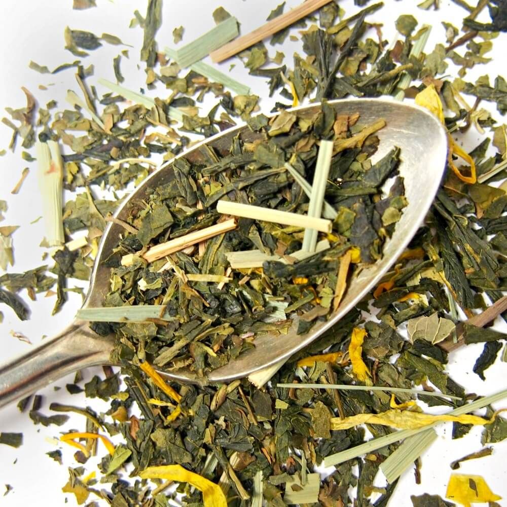 Citrus Mint Green Tea (Lemon - Orange - Lemongrass - Mint)