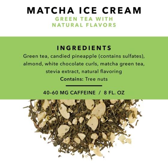 Matcha Ice Cream Loose Leaf Tea Tin
