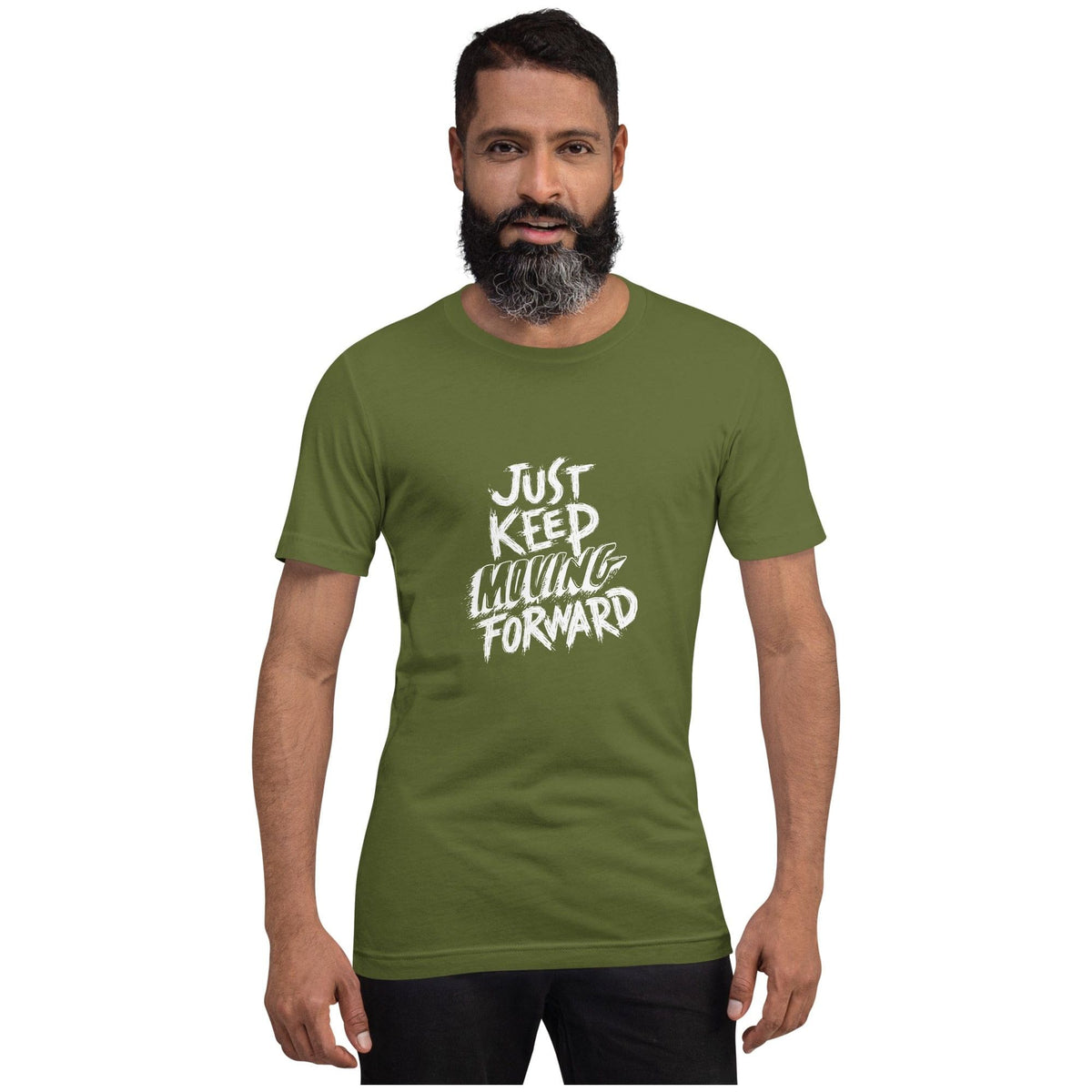 Karma Kiss Olive / S Just Keep Moving Forward Unisex T-shirt