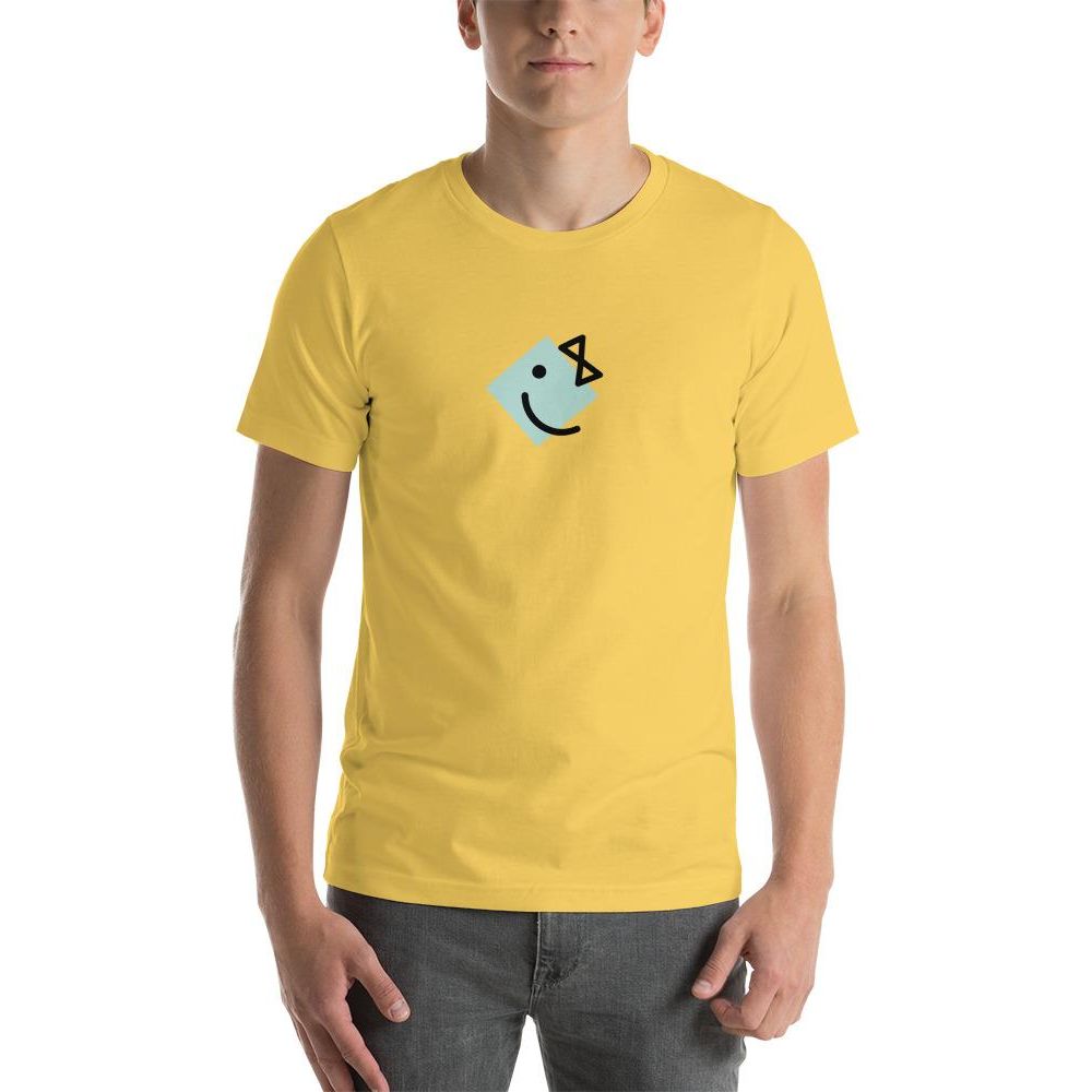 Karma Kiss Yellow / S Short-Sleeve Unisex T-Shirt - Keep On Smiling