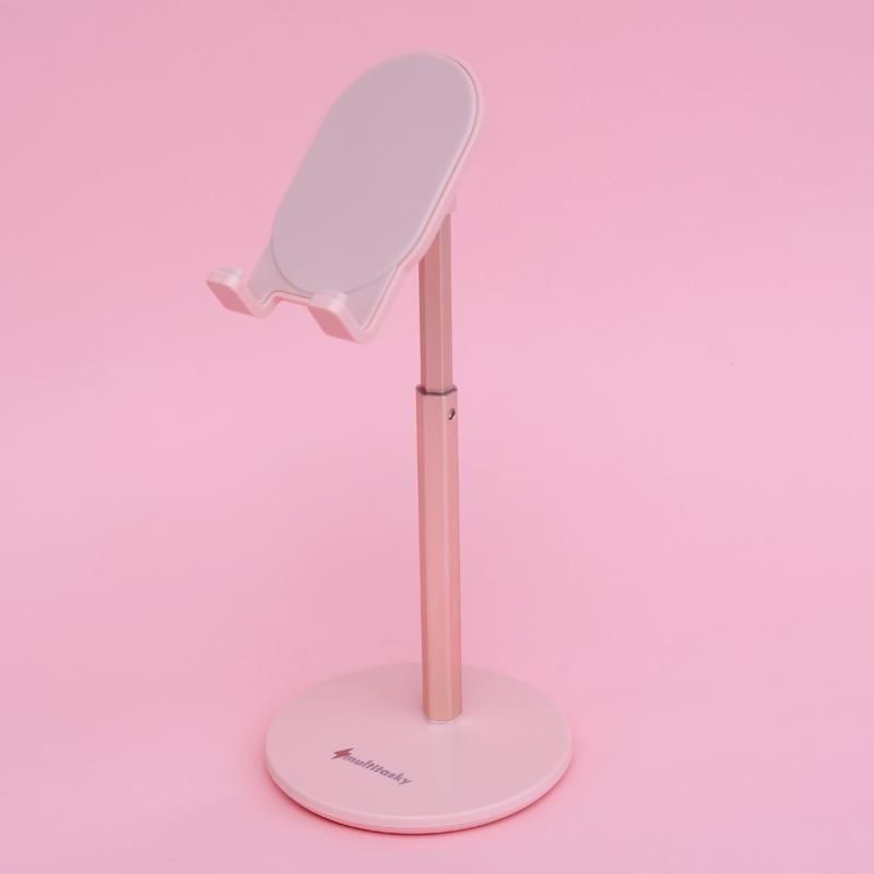 multitasky Tech Accessories Blush Pink Multi-Angle Extendable Desk Phone Stand by Multitasky
