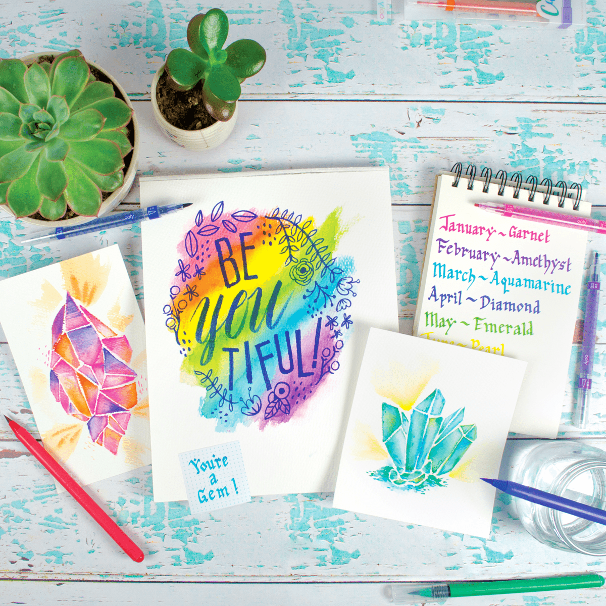 OOLY Chroma Blends Watercolor Paper by OOLY