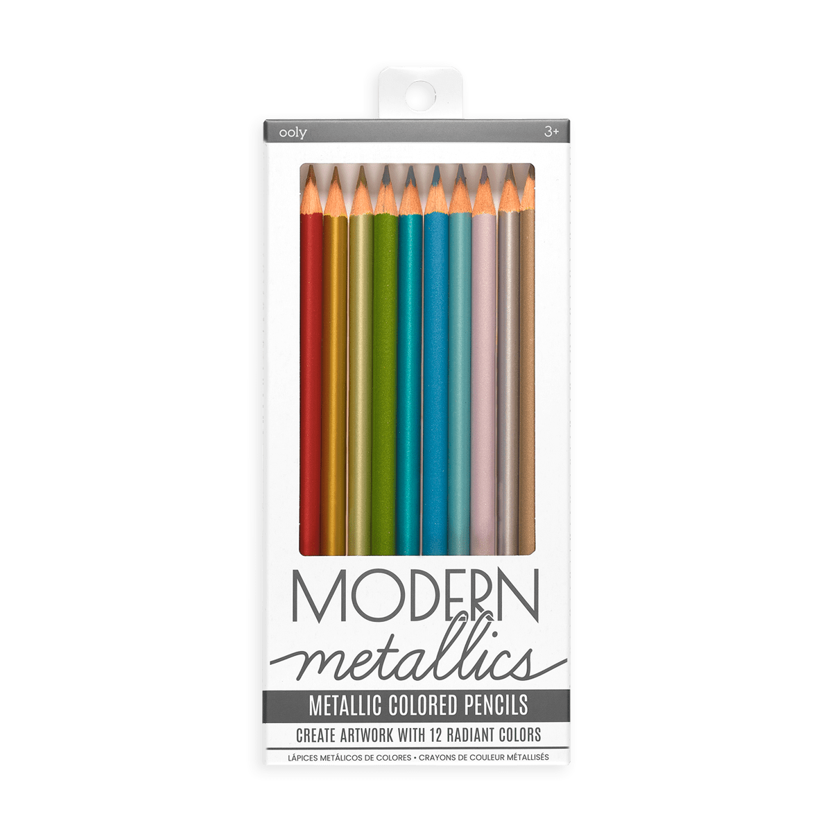 OOLY Modern Metallics Colored Pencils by OOLY