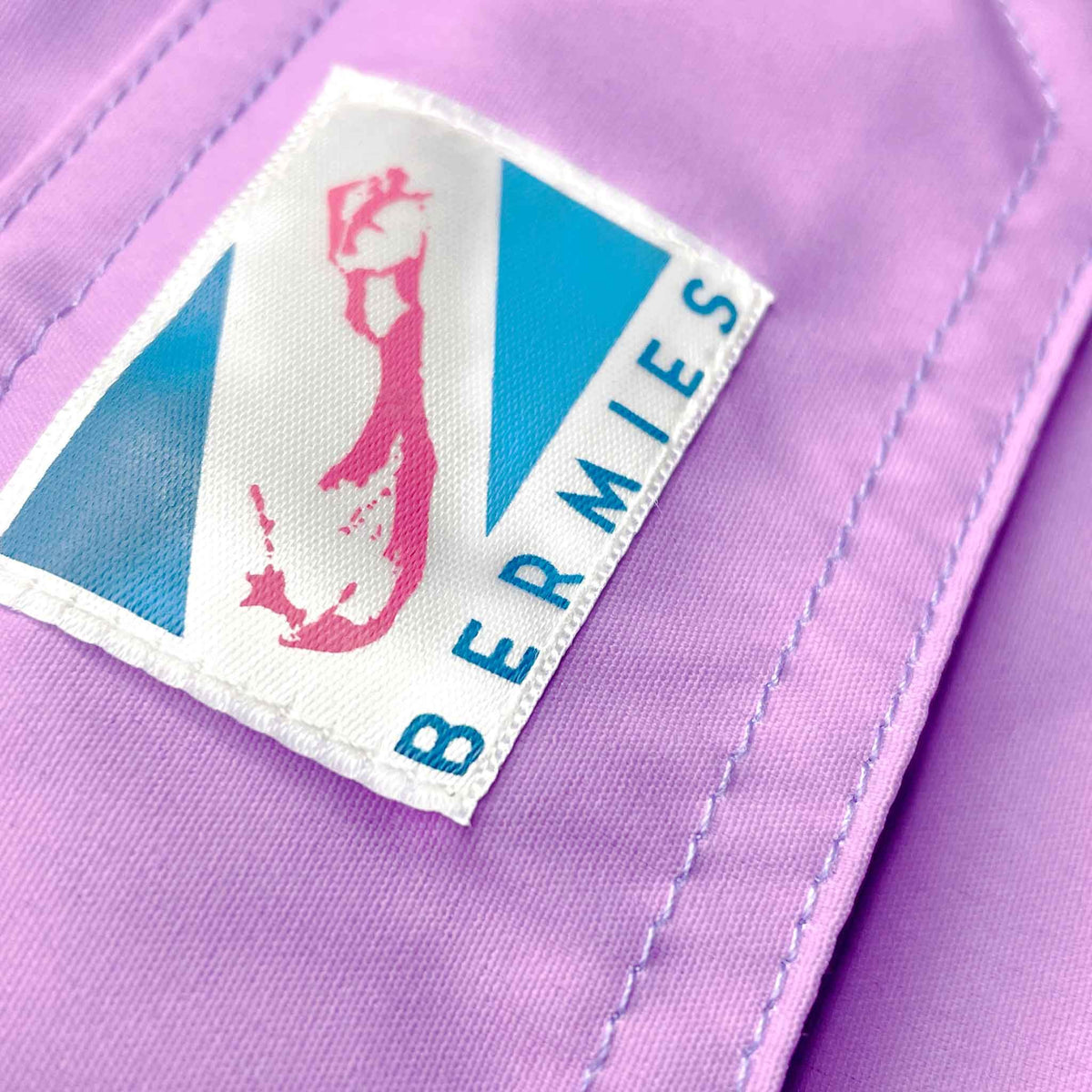 Pink to Purple - 5&quot; Swim Trunks + Color Changing by Bermies