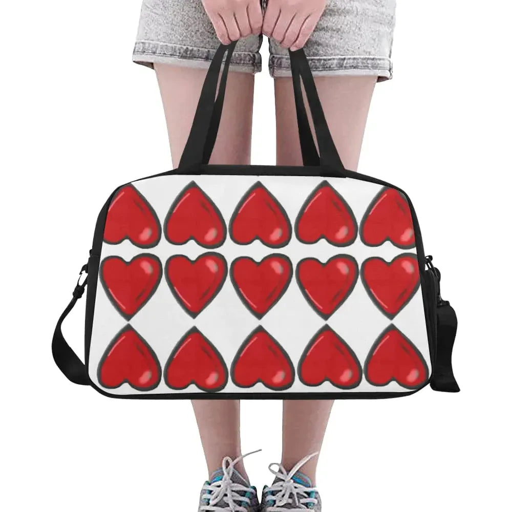 Stardust One Size Chain of hearts Travel Bag by Stardust