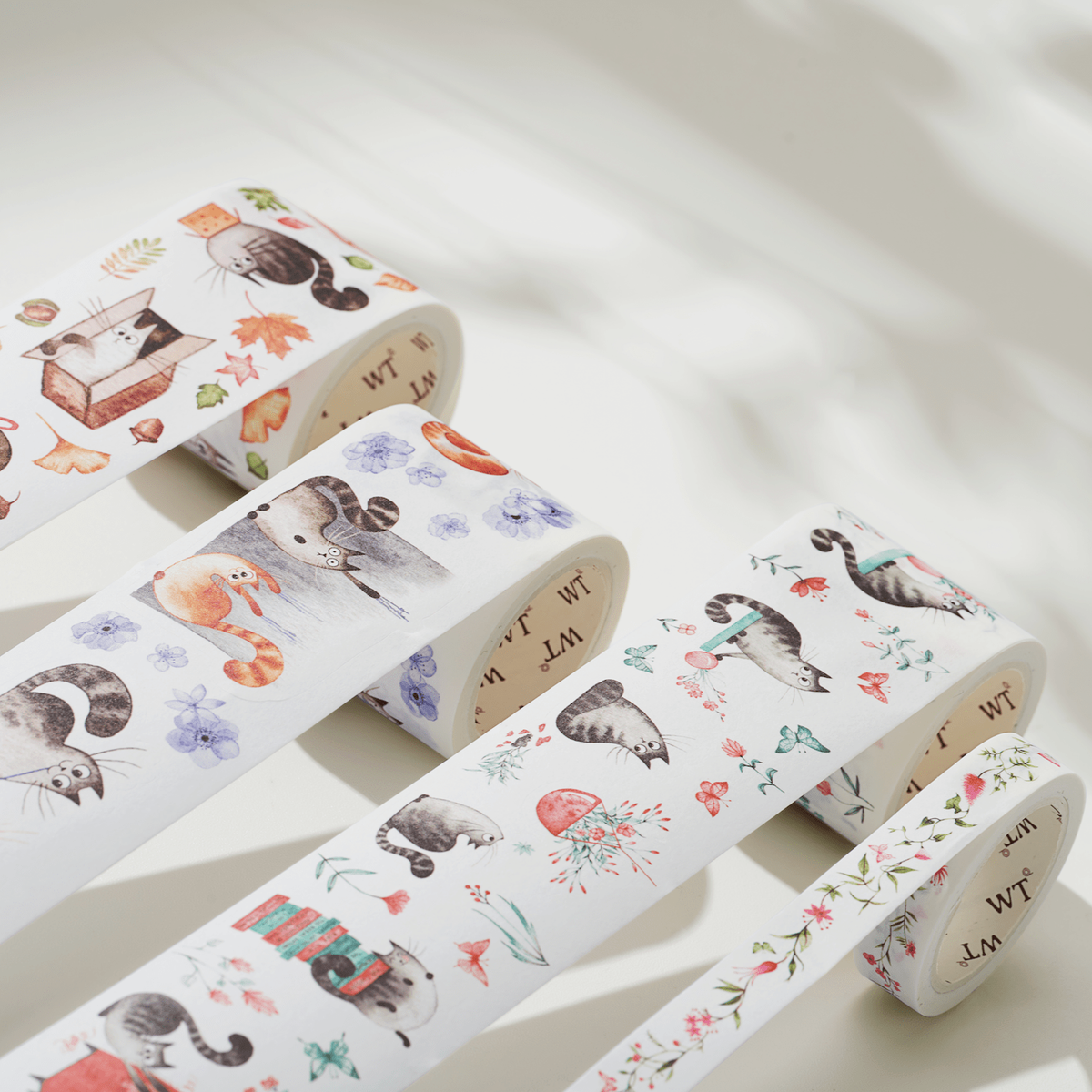 The Washi Tape Shop Chonky Cat Washi Tape Sticker Set by The Washi Tape Shop