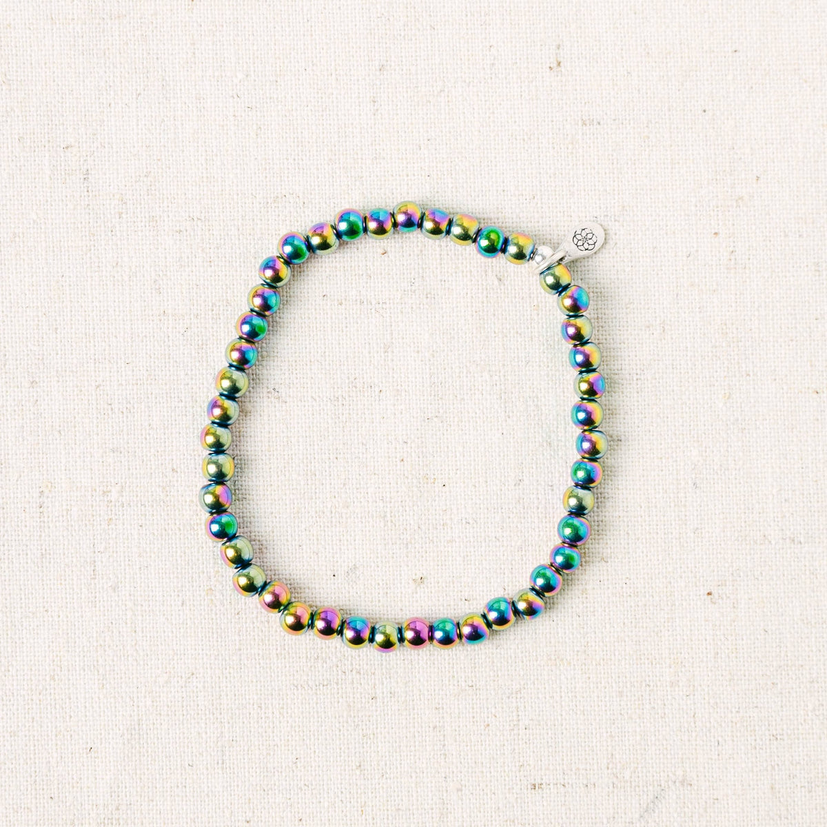 Tiny Rituals Rainbow Hematite Energy Bracelet by Tiny Rituals